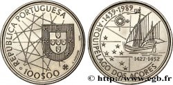 PORTUGAL 100 Escudos découverte des Açores 1989 