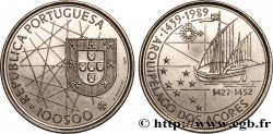 PORTUGAL 100 Escudos découverte des Açores 1989 