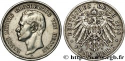ALLEMAGNE - GRAND-DUCHÉ DE HESSE - ERNEST-LOUIS 5 Mark 1900 Berlin XF 