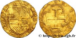 SPAIN - KINGDOM OF SPAIN - PHILIP II 2 Escudos n.d. Burgos