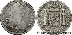 MÉXICO 4 Reales Charles IV 1797 Mexico