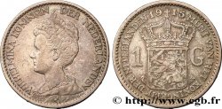 NIEDERLANDE 1 Gulden Wilhelmina 1915 