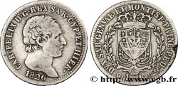ITALIEN - KÖNIGREICH SARDINIEN 1 Lire Charles Félix 1826 Gênes
