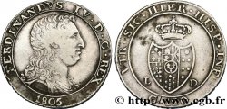 ITALIEN - KÖNIGREICH NEAPEL 1 Piastre de 120 Grana 1805 