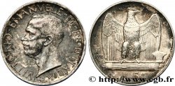 ITALIE 5 Lire Victor Emmanuel III 1930 Rome TTB 