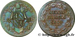 VATICANO E STATO PONTIFICIO 1/2 Baiocco 1849 Rome