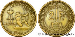MONACO 2 Francs émission du Crédit Foncier de Monaco 1924 Poissy
