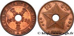 CONGO - ESTADO LIBRE DEL CONGO 10 Centimes 1888 