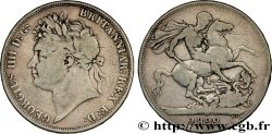 ROYAUME-UNI 1 Crown Georges IIII “SECUNDO” 1822 