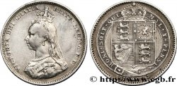 VEREINIGTEN KÖNIGREICH 1 Shilling Victoria buste du jubilé 1887 