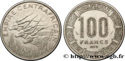CENTRAL AFRICAN REPUBLIC 100 Francs “Empire Centrafricain” antilopes 1978 Paris