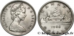 KANADA 1 Dollar Elisabeth II 1966 