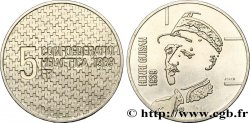 SUIZA 5 Francs 50e anniversaire de la mobilisation de 1939 par le général Henri Guisan 1989 Berne
