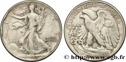 UNITED STATES OF AMERICA 1/2 Dollar Walking Liberty 1943 Philadelphie