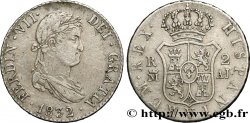 ESPAGNE 2 Reales Ferdinand VII 1832 Madrid