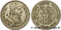 MEXICO 1 Peso Jose Morelos y Pavon / aigle 1962 Mexico