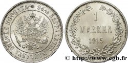 FINLANDE - GROSSFÜRSTENTUM - NIKOLAUS II. 1 Markka 1915 Helsinki fST 