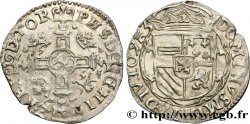 PAYS-BAS ESPAGNOLS - TOURNAI - PHILIPPE II D ESPAGNE Double patard 1593 Tournai