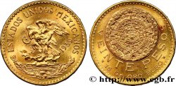 MEXIQUE 20 Pesos or “Pierre du Soleil” (calendrier aztèque) 1959 Mexico