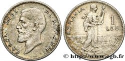 ROMANIA 1 Leu Charles Ier / paysanne 1910  XF 