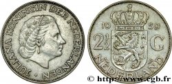 NIEDERLANDE 2 1/2 Gulden Juliana 1959 Utrecht