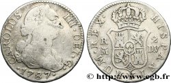 ESPAÑA 2 Reales Charles III 1787 Madrid RC+/BC 