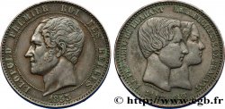 BELGIQUE 10 Centimes Mariage du Duc et de la Duchesse de Brabant 1853 