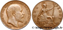 UNITED KINGDOM 1 Penny Edouard VII 1908 