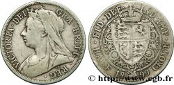 UNITED KINGDOM 1/2 Crown Victoria “Old Head” 1899 