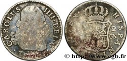 ESPAÑA 2 Reales Charles IV 1801 Séville