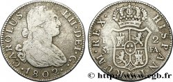 SPANIEN 2 Reales Charles IV 1802 Madrid