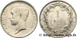 BÉLGICA 1 Franc Albert Ier légende française 1910 