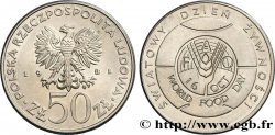 POLONIA 50 Zlotych FAO 1981 Varsovie