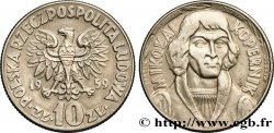 POLONIA 10 Zlotych aigle / Nicolas Copernic 1959 