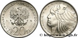 POLEN 20 Zlotych aigle  1975 Varsovie
