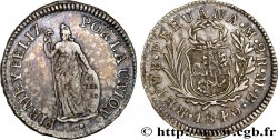 PERú 2 Reales 1840 Lima MBC+/MBC 