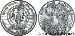 RUANDA 50 Francs (1 once) Proof 2011 
