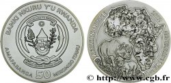 RUANDA 50 Francs (1 once) 2012 