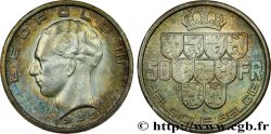 BELGIQUE 50 Francs Léopold III légende Belgique-Belgie tranche position B 1939 