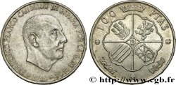 ESPAGNE 100 Pesetas Francisco Franco (1967 dans les étoiles) 1966 Madrid