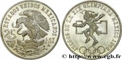 MEXIQUE 25 Pesos Jeux Olympiques de Mexico 1968 Mexico