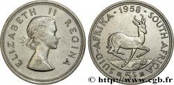AFRIQUE DU SUD 5 Shillings Elisabeth II 1958 Pretoria