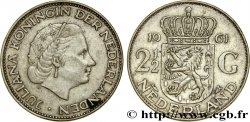 PAYS-BAS 2 1/2 Gulden Juliana 1961 Utrecht
