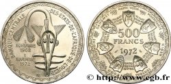 ÉTATS DE L&nbsp;AFRIQUE DE L&nbsp;OUEST (BCEAO) 500 Francs BCEAO 1972 Paris