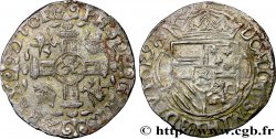 SPANISH NETHERLANDS - TOURNAI - PHILIP II OF SPAIN Double patard 1593 Tournai
