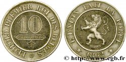 BELGIQUE 10 Centimes lion 1862 