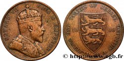 JERSEY 1/12 Shilling Edouard VII 1909 
