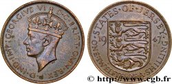 JERSEY 1/12 Shilling Georges VI / armes du Baillage de Jersey 1937 
