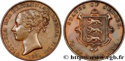 ISLA DE JERSEY 1/13 Shilling Victoria 1851 