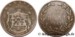 ROMANIA 5 Bani 1867 James Watt & Co